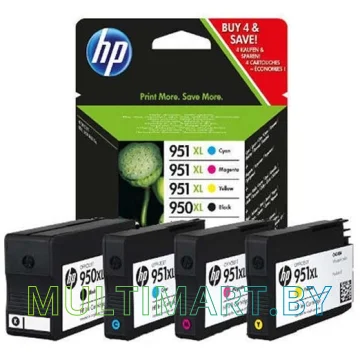 Набор картриджей HP 950XL/951XL (C2P43AE) картинка 2